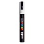 POSCA PC-5M Water Based Paint Marker, Medium Bullet Tip, White, 3/Pack (UBCPC5MWHITE-3)~#|#~1699EC58-30A8-4B32-A5624F631D51744E_sc7
