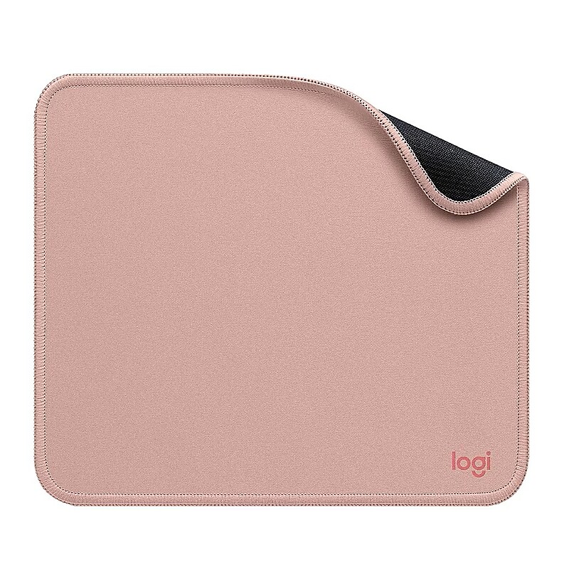 Logitech Studio Series Non-Skid Mouse Pad, Dark Rose (956-000037) image 1