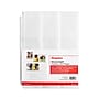 Staples Heavy Weight Trading Card Pages, 8.5" x 11", Clear, 50/Pack (51511)~#|#~169DCD06-CE70-44B3-B8473877FB120440_sc7