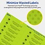 Avery Rectangle Multipurpose Labels, 2/3" x 3-7/16", Bright Green, 1200/Pack (94210)~#|#~16A2B038-3FA3-4510-A0898CD59BA73159_sc7