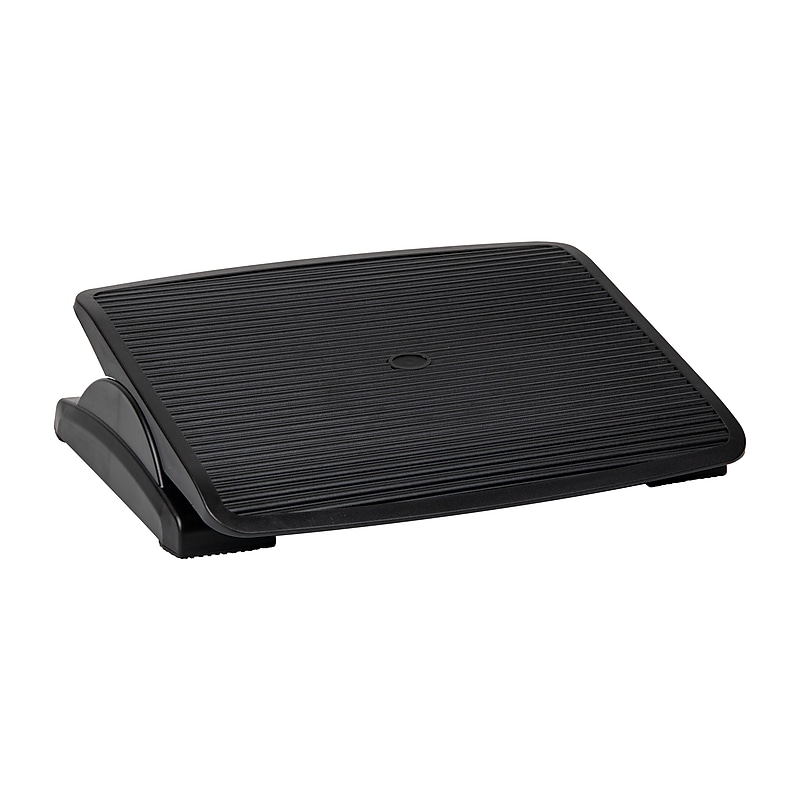 Mind Reader Tilt Adjustable Footrests, Black (FTLINE-BLK) image 1