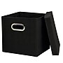 Household Essentials Storage Bins with Lids and Chromed Grommet Handles, (HH34-1)~#|#~16A58AF0-B732-42FC-B30B4251B4F1C5BC_sc7