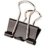 ACCO Mini Binder Clips, 0.25" Capacity, Black, 12 Clips/Pack (A7072010)~#|#~16A74844-C49A-447B-861173A2B383C787_sc7
