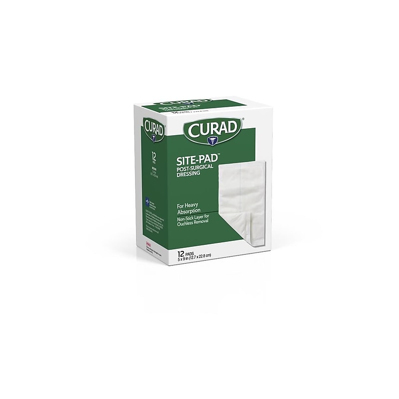 Curad Site-Pad 5" Sterile Post-Surgical Dressing, 12/Carton (CUR21450NRB) image 1