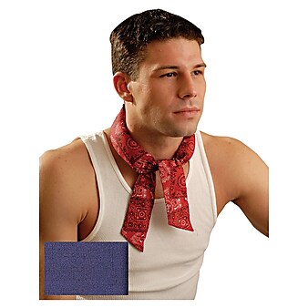 MiraCool Cooling Bandana, Navy Blue, One Size (940-018)