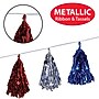 Beistle Fourth of July Patriotic Metallic Tassel Garland, Red/Silver/Blue, 3/Pack (59927-RSB)~#|#~16B7DE97-733D-4160-8035B9B66090754E_sc7