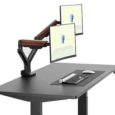 FlexiSpot MA9 Premium Dual Monitor Mount, Up to 49″ Monitors Black (MA9-D-DP-US) Sansujyuku sansujyuku.com