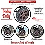 Trolley Dolly Standard Folding Hand Truck, 110 lb. Capacity, Brown (01-061)~#|#~16BD5999-10B3-4B42-9E21FFF6DCDFEAC0_sc7