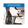 Mount-It! Ergo Collection Memory Foam Curved Back Support, Black (MI-1105)~#|#~16BF09FF-24F9-419F-9211E4EAB5B830FF_sc7