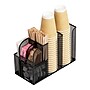 Mind Reader 10-Compartment Metal Coffee Organizer, Black (MESHCAD-BLK)~#|#~16C1F753-84A6-48FB-82104DCC2D03B89B_sc7
