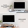 Anji Mountain Mango Wood Monitor Stand with Two USB Ports, Up to 32" Monitor, Natural (MS-CRV-MNG-P)~#|#~16D0CD45-195E-4247-99EC459E813C9857_sc7