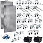 Triton Products LocBoard Pegboards with 30 pc. LocHook Assortment and Hanging Bin System (LB18-GKit)~#|#~16D2AB01-44EE-412C-A3DB7B0150A4AE67_sc7