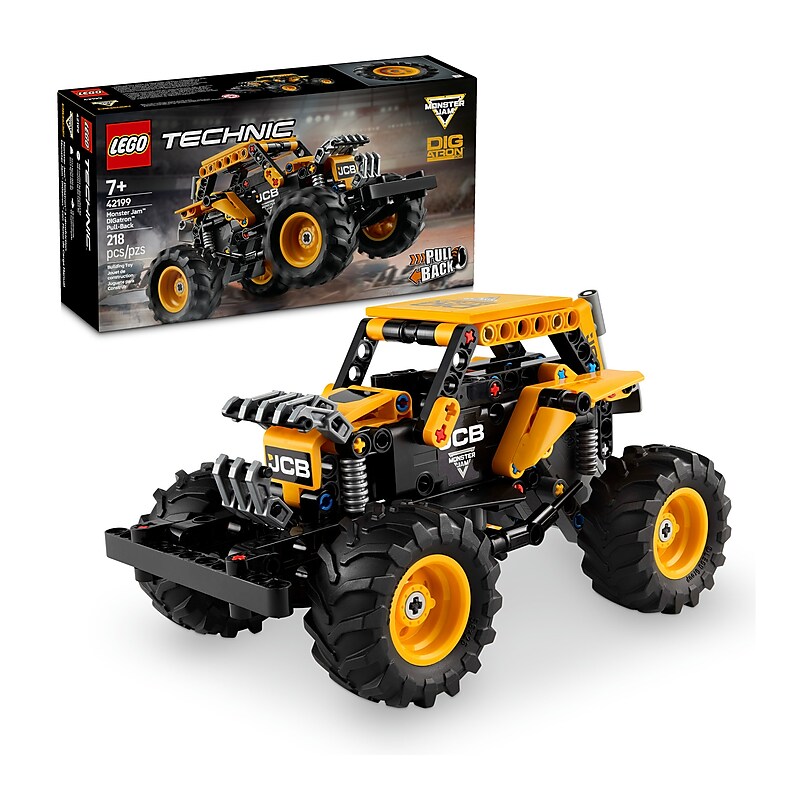 LEGO Technic Monster Jam DIGatron Pull-Back, 218 Pieces (42199) image 1