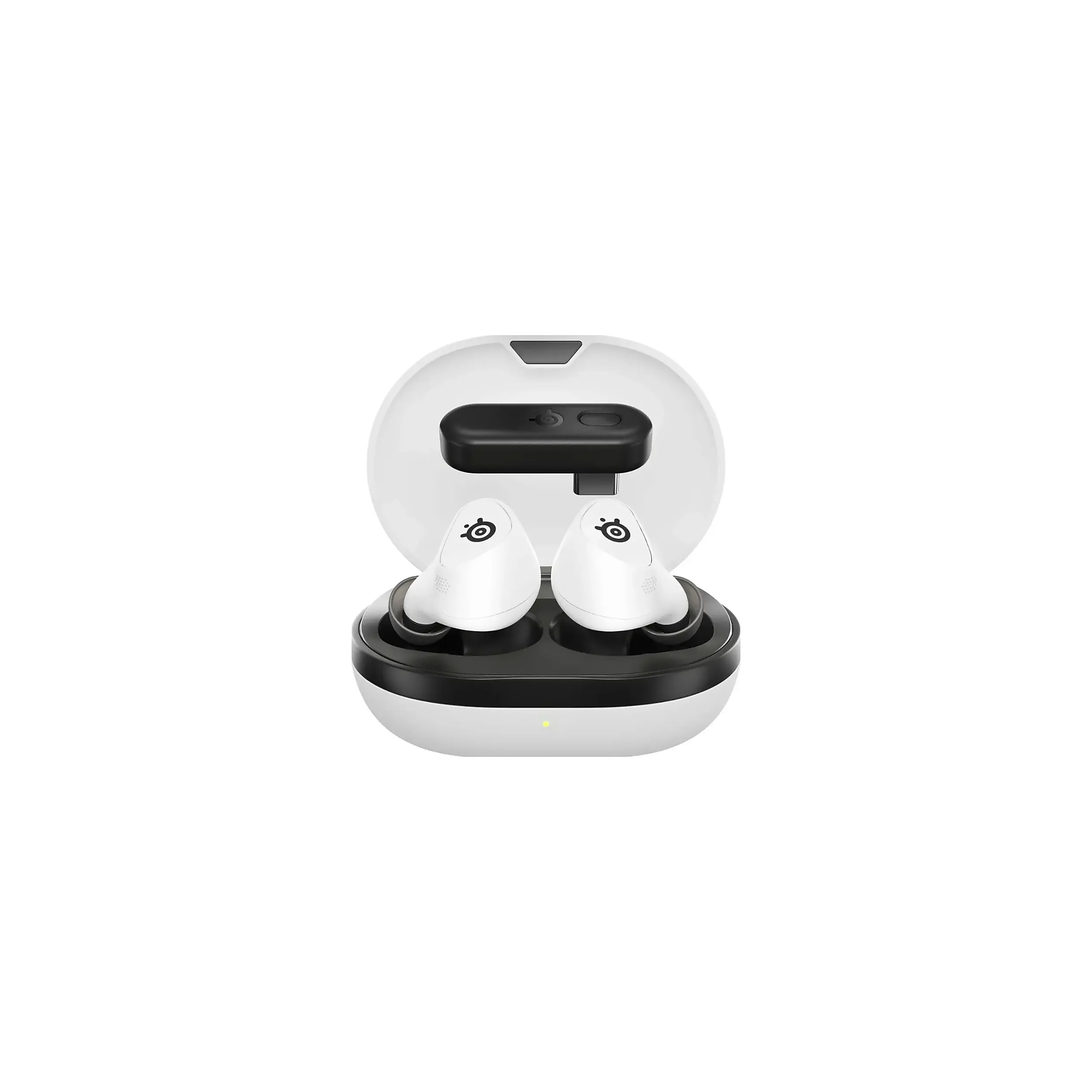 SteelSeries Arctis GameBuds Wireless Active Noise Canceling Earbuds, Bluetooth, White (61708) Sansujyuku sansujyuku.com