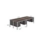 Boss Office Products Simple System 71"W Desk with Pedestal, White, 4/Set (SGSD016-203-WT)~#|#~16DF1051-415B-462B-805AE9D281E08745_sc7