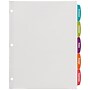 Avery Big Tab Printable Paper Dividers with White Labels, 5 Tabs, 20 Sets/Pack (11434)~#|#~D68C816E-702E-4527-8EF00544FEAA6873_sc7