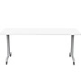 Safco Rumba Training Room Table, 24" x 72", Designer White (RBA7224TCASLDSWT)~#|#~16EDDD28-E4BA-4857-B91D6DEB7BF2E384_sc7