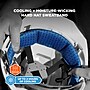 Chill-Its 6611 Hard Hat Cooling Sweatband Pad, Microfiber, Blue, 3/Pack (12447)~#|#~16F09706-0C2D-47A2-806F72178EB83D9F_sc7