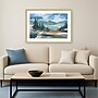 Amanti Art Pastel Lake View I by Ethan Harper Wood Framed Wall Art Print, 41"W x 30"H (A42679040934)~#|#~16F0E653-C4FD-4880-8DBA8FFB2E0D3EEB_sc7