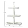 Storied Home Round 3-Tier Decorative Wood Tray, White (EC0386)~#|#~1700C3E0-C67A-4F47-AE50CFD8E98EF705_sc7