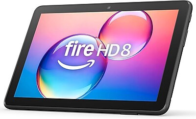 Amazon Fire HD 8 Series 8” Tablet, Wi-Fi, 64GB, Fire OS, Black (B0CVDZ7WYW) Simolary simolary.com