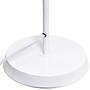 Simple Designs Sleek Essentials 54.72" Metal Floor Lamp with Round Shade, White (LF1051-WHT)~#|#~1709AD25-437E-40EF-B48EC1A9A86E5F6A_sc7