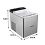 Avanti Speedy Ice Countertop Ice Maker, Stainless Steel (AVIM333S-IS)~#|#~17114585-BDB5-411F-A1DEEF855F7C8152_sc7