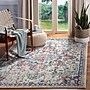Safavieh Madison Collection 10' x 10' Square Indoor Area Rug, Machine Made, Cream/Blue (MAD473B-10SQ)~#|#~1713AC8A-B71E-4BC2-8A067F28A503DC80_sc7