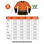 Ergodyne GloWear 8278BK High Visibility Women’s Long Sleeve T-Shirt, ANSI Class R2, Orange/Black, Medium (22343)~#|#~17195EC1-C005-467E-ADB6F68CDA40A339_sc7