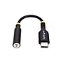 StarTech USB-C to 3.5mm Audio Adapter, Male to Female, Black (USBCAUDIO2)~#|#~1719E33B-9F99-4629-862AFEAEA1D9DCE5_sc7