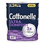 Cottonelle Ultra ComfortCare 2-Ply Standard Toilet Paper, White, 268 Sheets/Roll, 6 Mega Rolls/Pack (48611)~#|#~17216DFB-8D8A-457F-884A8709ADF633B4_sc7
