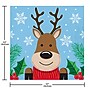 Say Hooray! Christmas Cheer Paper Plates and Napkins Kit, Multicolored, 48/Pack (DTC9393E2G)~#|#~17227EA8-3E1B-4EF7-B844E7F3E251F620_sc7