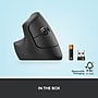 Logitech Lift Left for Business Wireless Ergonomic Left Handed Optical Mouse, Graphite (910-006467)~#|#~172289A2-3A1E-4AC1-ADB30DE7909D561D_sc7
