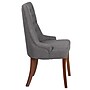 Flash Furniture HERCULES Paddington Series Fabric Tufted Accent Chair, Armless, Gray (QYA08GY)~#|#~17236EEE-50DE-4FAC-8A9D58762E6089B1_sc7