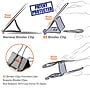 Officemate EZ Large Binder Clips, Gray, 16 Clips/Pack (99216)~#|#~17296DA1-812B-416D-9E221CC0E481BBA5_sc7