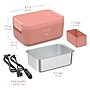 bentgo Heated Electric Bento Box, Pink Spice, 42.4 oz. (BGHEATBX-PS)~#|#~172AE38D-0FC0-4D0F-993E4FF73ACD1AE2_sc7