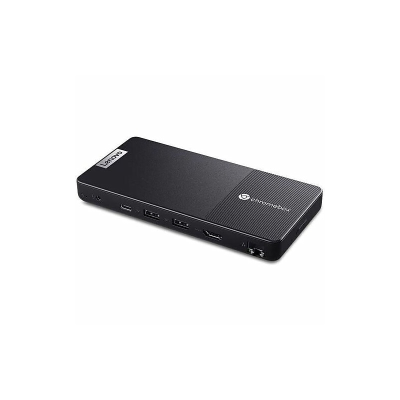 Lenovo Chromebox Desktop Computer, Intel Celeron N4500, 8GB RAM, 32GB eMMC, Google Chrome (83F90023US) image 1