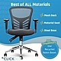 Click365 Ergonomic Mesh Swivel Task Chair, Grey (CCHR10002B)~#|#~173947ED-7141-4E3E-BD6BF26A9928575D_sc7