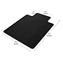 Mind Reader Hard Floor Chair Mat with Lip, 36" x 48'', Black (OFFCMAT-BLK)~#|#~1740752C-E137-4E70-863DBB20B71AE965_sc7