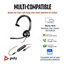 Poly Blackwire 3315 Mono USB-C Headset with USB-C to USB-A Adapter (Microsoft Teams Certified), Black (8X218AA)~#|#~17435130-23B3-4AC6-B4A7D023F24DFC7D_sc7