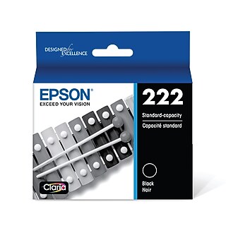 レノンページ Epson 222XL Black High Yield Ink Cartridge (T222XL120-S