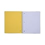 DesignWorks Ink Banana/Strawberry 1-Subject Notebooks, 8.5" x 10.5", Wide Ruled, 80 Sheets, Assorted Colors (TTWSA-114ST)~#|#~175D2C22-827C-4475-B9E4F42C7D573F04_sc7