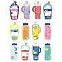 Carson Dellosa Education We Stick Together Cups & Water Bottles Cut-Outs, 36/Pack, 3 Packs/Bundle (CD-120651-3)~#|#~175FA1BB-580E-4356-A13987076E12CB9E_sc7