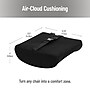 Mind Reader Memory Foam Ergonomic Lower Back Cushion Office Chair Support, Black (BACKFOAM-BLK)~#|#~1767C6AD-9CA5-4BCA-8E71DC2D9C0AE933_sc7