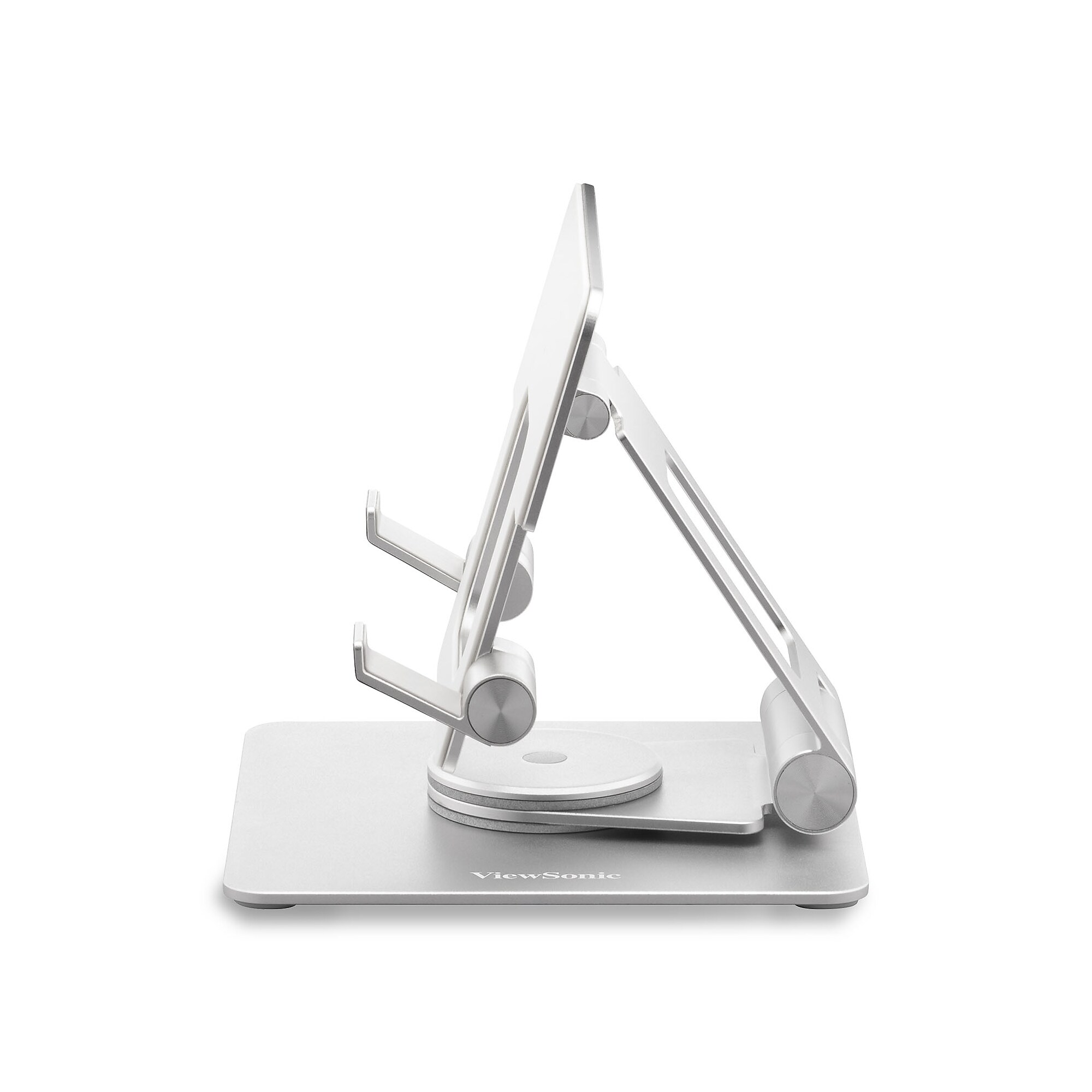 ViewSonic Adjustable Portable Stand, Up to 17″ Monitor, Silver (LCD-STND-001) Sansujyuku sansujyuku.com
