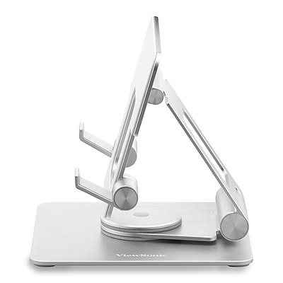 ViewSonic Adjustable Portable Stand, Up to 17″ Monitor, Silver (LCD-STND-001) Sansujyuku sansujyuku.com