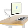FlexiSpot MA1 Single Adjustable Arm, Up to 32" Monitor, White (MA1W-S-DP)~#|#~176DD425-3332-4CA9-BAAB26D562E5E676_sc7