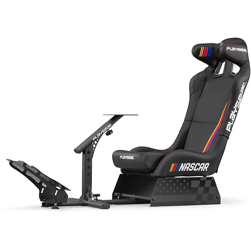 Playseat Evolution Pro Pedals NASCAR Edition, Black (NAS.00226) image 1