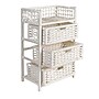 Household Essentials Woven Storage Drawer, 3-Drawer, White (HE1105)~#|#~17767AB7-7E7B-4EB7-9EA93B0F0AF12559_sc7
