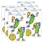 Trend Enterprises Pickleball Players Vinyl Stickers, Multicolored, 3/Pack, 6/Packs/Bundle (T-62003-6)~#|#~17789681-2B9A-4C0E-8F5D44F6DE23A94D_sc7